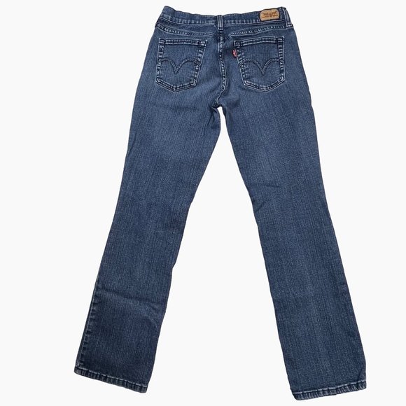 Levi’s 505 Straight Leg Blue Denim Size 27 4 Small Womens - Picture 6 of 13